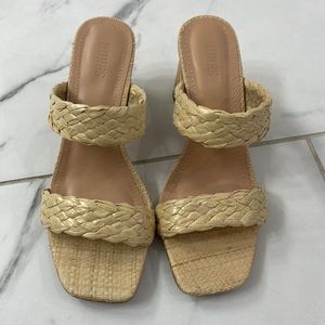 Cute heeled sandals